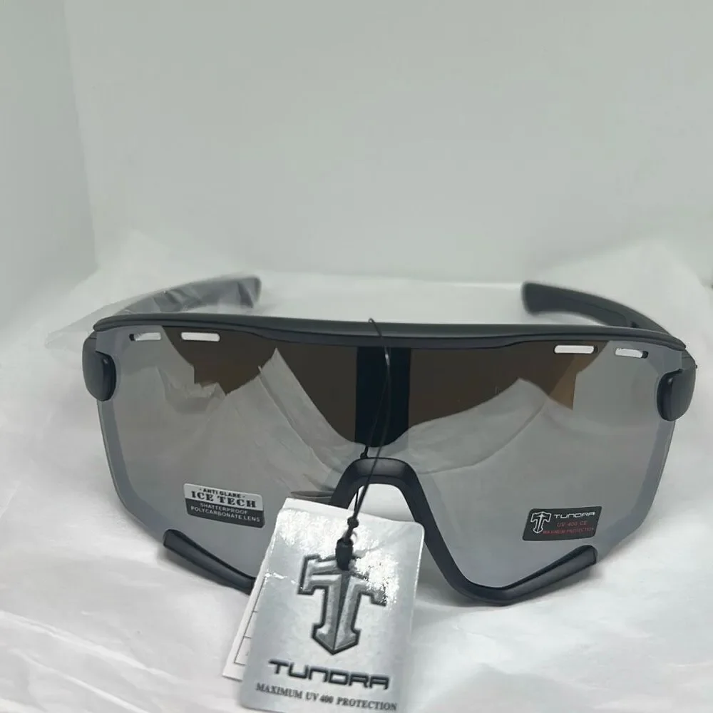 Tundra Camo Sport Shield Sunglasses – UV400 CE Maximum Protection